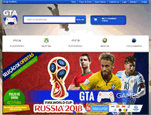 Tablet Screenshot of gtagames.com.br